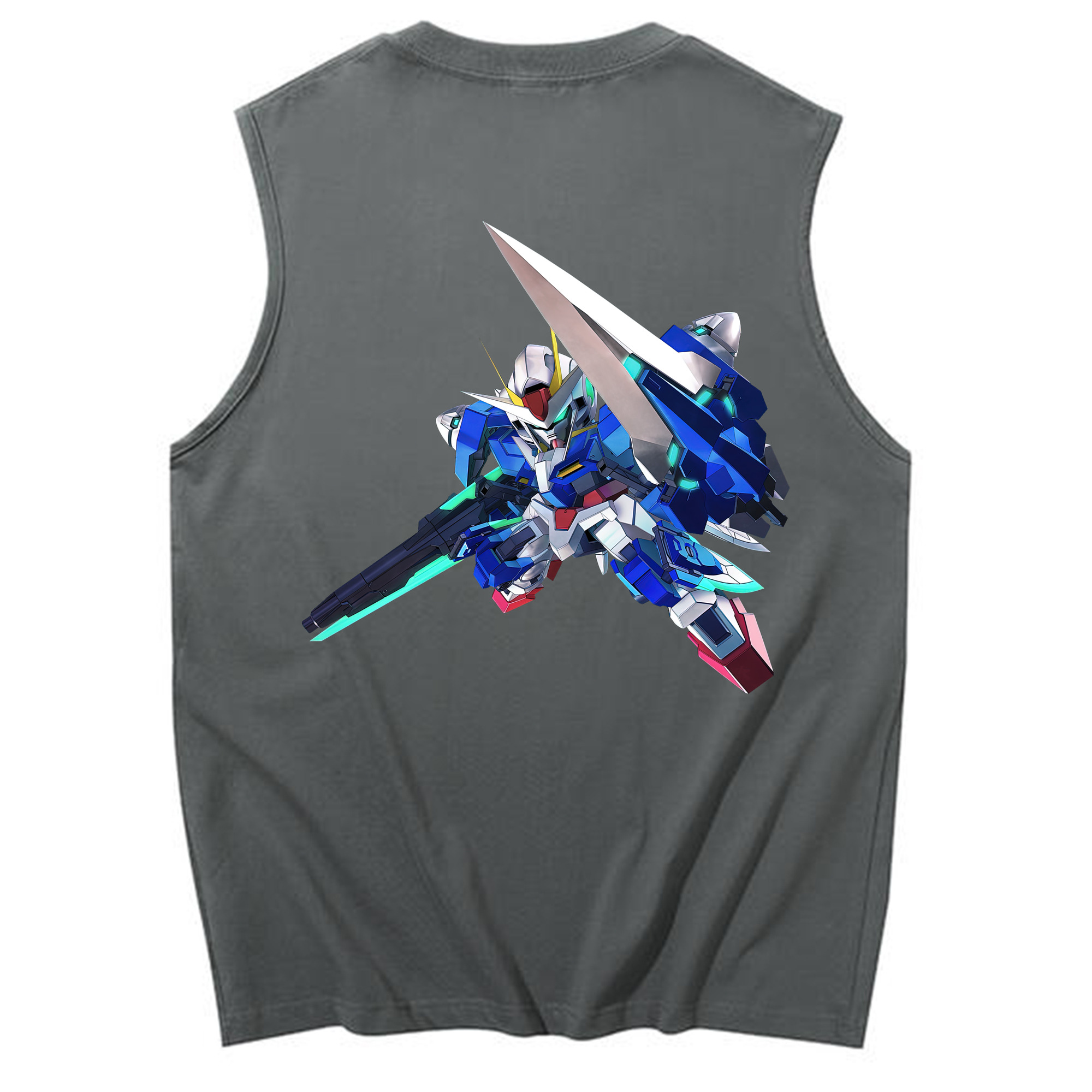 （画像用） 機動戦士ガンダム Mobile Suit Gundam コットン100％タンクトップ（背面プリント）